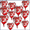 Heart Shape Foil Balloons (21 No) - Click here to View more details about this Product